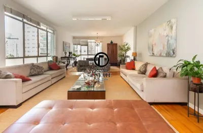 Apartamento para venda - 260m², 3 dormitórios, sendo 1 suites, 2 vagas - santa cecília