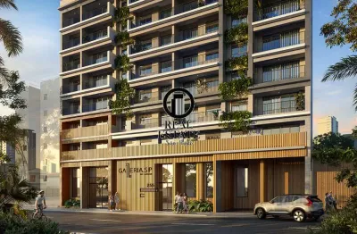 Apartamento para venda - 35.6m², 1 dormitório, sendo 1 suites, vila buarque