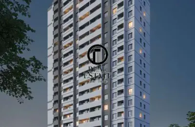 Apartamento à venda - 32.9m², 2 quartos, chácara santo antônio (zona sul)