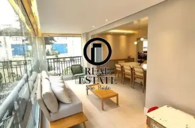 Apartamento para venda 136m², 3 quartos sendo 3 suítes e 3 vagas - bosque da saúde