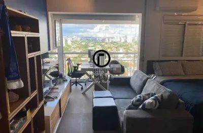Apartamento para venda 45m², 1 quarto sendo 1 suíte e 1 vaga - brooklin