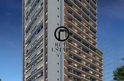 Apartamento à venda - 24.48m², 1 quarto, sendo 1 suíte, paraíso