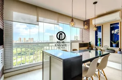 Apartamento à venda - 74m², 2 quartos, sendo 1 suíte, 2 vagas - jardim ampliação