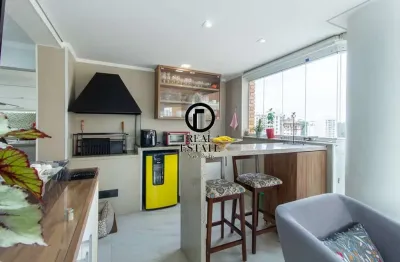 Apartamento à Venda - 261m², 4 Quartos, sendo 3 Suítes, 4 Vagas - Vila Andrade