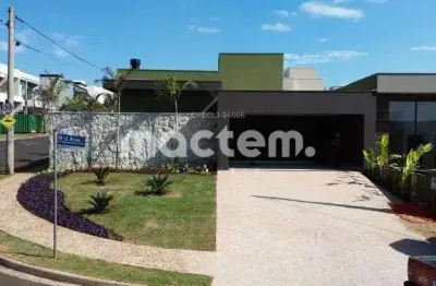 Casa terrea de alto padrao a venda no condominio reserva imperial – lote de esquina