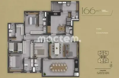 Apartamento com 4 quartos à venda no Jardim Olhos d'Água, Ribeirão Preto 