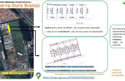 Terreno à venda no Jardim Ouro Branco, Ribeirão Preto 