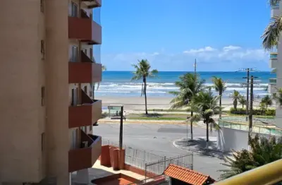 Lindo apartamento 2 dormitórios com vista mar no centro da vila caiçara - praia grande-sp