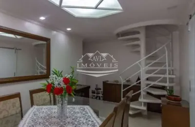 Apartamento cobertura para venda no bairro vila buenos aires, 3 dorm, 1 suíte, 1 vagas, 129 mts