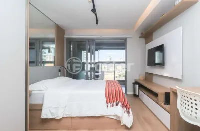 Kitnet / stúdio à venda na avenida cotovia, 737, indianópolis, são paulo, 31 m2 por r$ 750.000