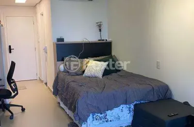 Kitnet / stúdio à venda na avenida cotovia, 737, indianópolis, são paulo, 31 m2 por r$ 650.000