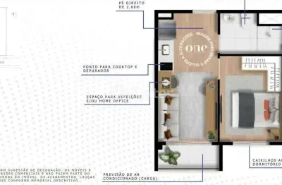 Apartamento com 1 quarto à venda na rua cacilda becker, 112, jardim das acacias, são paulo, 28 m2 por r$ 349.000