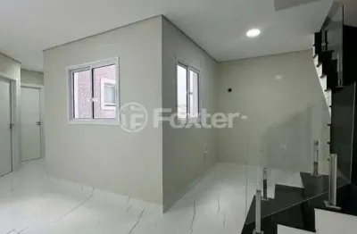 Cobertura com 2 quartos à venda na rua elza, 115, vila linda, santo andré, 65 m2 por r$ 550.000
