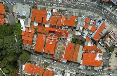 Terreno à venda na rua alice macuco alves, 110, vila madalena, são paulo, 586 m2 por r$ 3.100.000