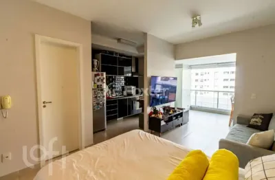 Apartamento com 1 quarto à venda na avenida aratãs, 400, indianópolis, são paulo, 37 m2 por r$ 689.900