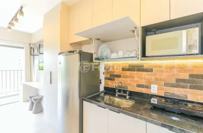 Kitnet / stúdio à venda na rua andréa paulinetti, 241, jardim das acacias, são paulo, 25 m2 por r$ 530.000