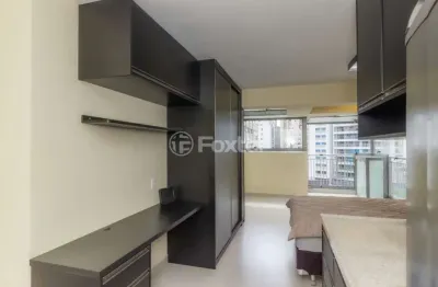 Kitnet / stúdio à venda na avenida chibarás, 75, moema, são paulo, 37 m2 por r$ 650.000