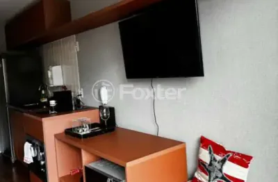 Apartamento com 1 quarto à venda na avenida dos carinás, 301, moema, são paulo, 27 m2 por r$ 500.000