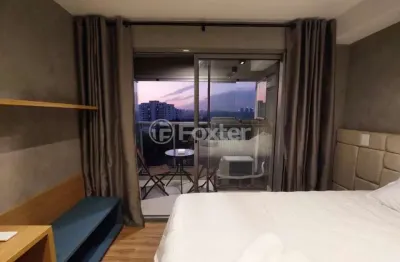 Kitnet / stúdio à venda na avenida vereador josé diniz, 341, santo amaro, são paulo, 25 m2 por r$ 495.000