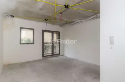 Sala comercial com 1 sala à venda na avenida chibarás, 75, moema, são paulo, 28 m2 por r$ 395.000