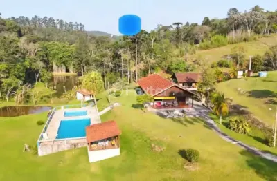 Fazenda com 2 salas à venda na estrada francisco carlos de castro neves, 1500, triângulo azul, são lourenço da serra, 725 m2 por r$ 2.500.000