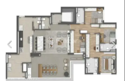 Apartamento com 4 quartos à venda na rua adib miguel haddad, 203, vila firmiano pinto, são paulo, 182 m2 por r$ 2.450.000