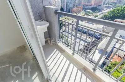 Apartamento com 2 quartos à venda na avenida dos carinás, 64, indianópolis, são paulo, 29 m2 por r$ 460.000
