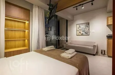Apartamento com 1 quarto à venda na rua agissê, 247, jardim das bandeiras, são paulo, 28 m2 por r$ 500.000