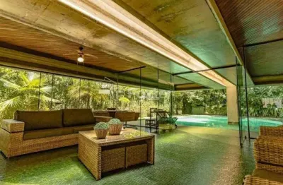 Casa com 5 quartos à venda na rua das figueiras, 121, balneário praia do pernambuco, guarujá, 587 m2 por r$ 1.490.000