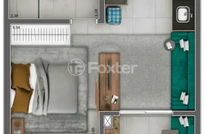 Kitnet / stúdio à venda na rua valério de carvalho, 63, pinheiros, são paulo, 24 m2 por r$ 439.900