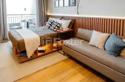 Apartamento com 1 quarto à venda na rua apinajés, 253, perdizes, são paulo, 26 m2 por r$ 420.000