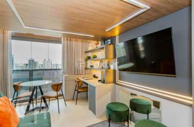 Kitnet / stúdio à venda na alameda dos arapanés, 195, moema, são paulo, 27 m2 por r$ 837.000