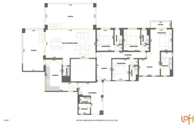 Apartamento com 3 quartos à venda na alameda afonso schmidt, 555, santa teresinha, são paulo, 260 m2 por r$ 3.850.080