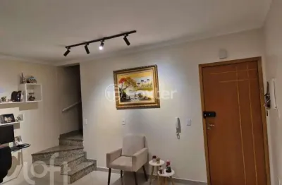 Cobertura com 3 quartos à venda na rua francisco otaviano, 144, vila humaitá, santo andré, 160 m2 por r$ 750.000