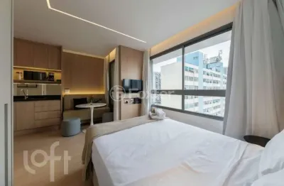 Apartamento com 1 quarto à venda na rua antônio bicudo, 100, pinheiros, são paulo, 25 m2 por r$ 550.000