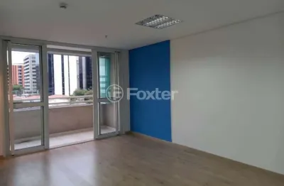 Sala comercial com 1 sala à venda na rua verbo divino, 2001, chácara santo antônio, são paulo, 44 m2 por r$ 330.000