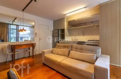 Apartamento com 1 quarto à venda na rua capote valente, 990, pinheiros, são paulo, 47 m2 por r$ 750.000