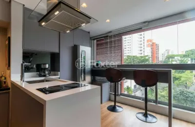Apartamento com 1 quarto à venda na rua dos jacintos, 15, mirandópolis, são paulo, 33 m2 por r$ 499.000