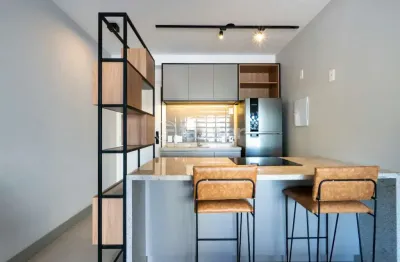 Apartamento com 1 quarto à venda na rua vieira de morais, 1936, campo belo, são paulo, 40 m2 por r$ 600.000