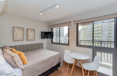 Kitnet / stúdio à venda na rua cancioneiro de évora, 85, santo amaro, são paulo, 21 m2 por r$ 425.000