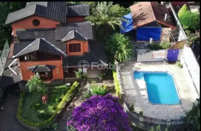 Casa em condomínio fechado com 4 quartos à venda na alameda dos piriquitos, 146, caraguatá, mairiporã, 308 m2 por r$ 2.249.000