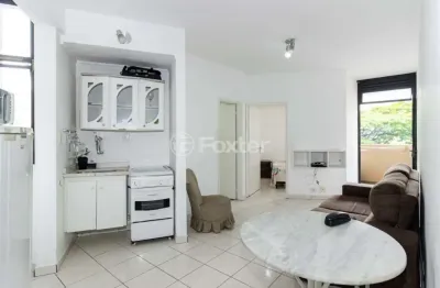Apartamento com 1 quarto à venda na avenida miruna, 399, indianópolis, são paulo, 39 m2 por r$ 430.000