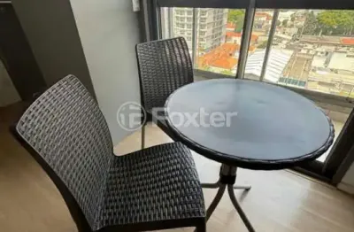 Apartamento com 1 quarto à venda na avenida dos carinás, 407, indianópolis, são paulo, 25 m2 por r$ 429.000
