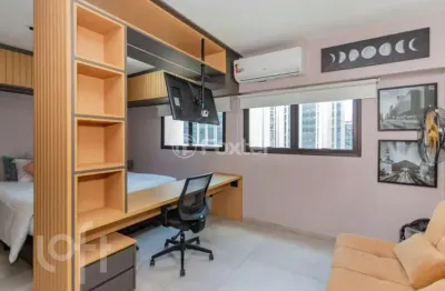 Apartamento com 1 quarto à venda na rua heinrich hertz, 14, cidade monções, são paulo, 29 m2 por r$ 580.000