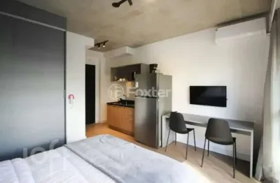 Kitnet / stúdio à venda na alameda dos maracatins, 1424, indianópolis, são paulo, 26 m2 por r$ 380.000