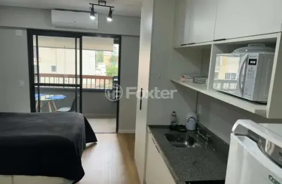 Kitnet / stúdio à venda na rua eleutério, 59, brooklin paulista, são paulo, 25 m2 por r$ 490.000