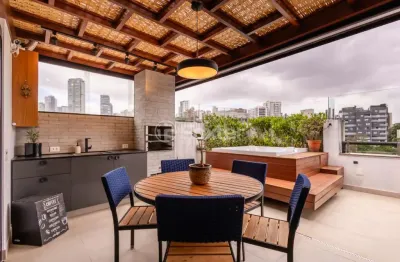 Cobertura com 2 quartos à venda na Rua Natingui, 815, Vila Madalena, São Paulo, 140 m2 por R$ 2.400.000