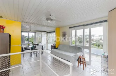Cobertura com 1 quarto à venda na rua general rondon, 666, tristeza, porto alegre, 93 m2 por r$ 399.000