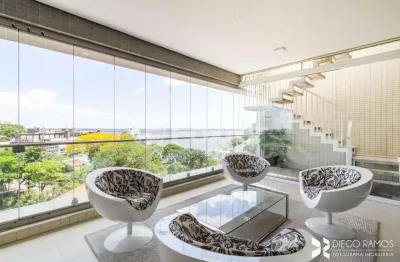 Cobertura com 3 quartos à venda na avenida cai, 55, cristal, porto alegre, 319 m2 por r$ 3.590.000