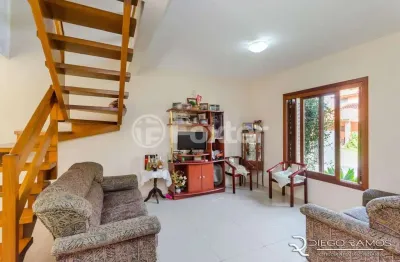 Casa em condomínio fechado com 3 quartos à venda na rua ponciano pacheco da silveira, 172, guarujá, porto alegre, 160 m2 por r$ 510.000